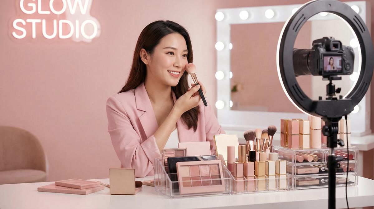 国产美妆视频教程